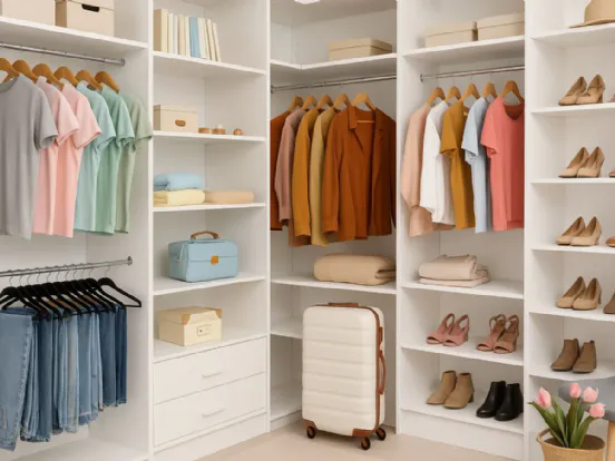 Progetto cabine armadio cartongesso