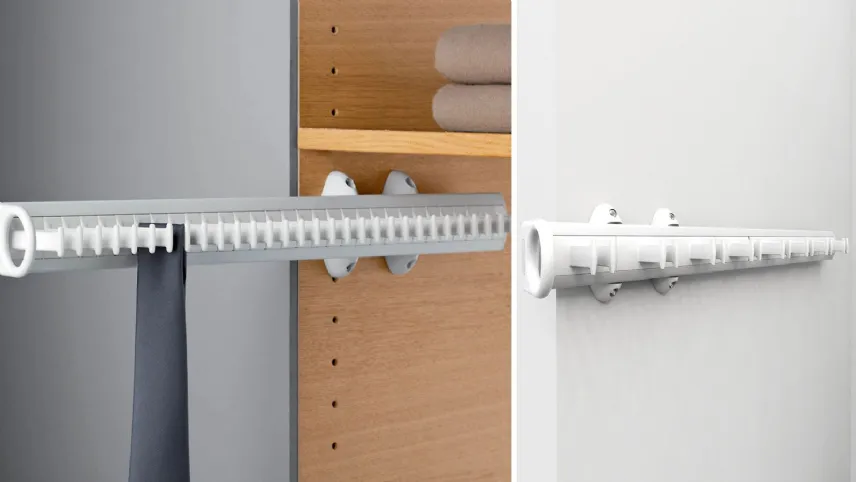 Portacravatte e porta cinture estraibili di Servetto