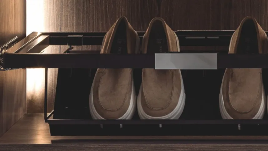 Porta scarpe in metallo di Vibo