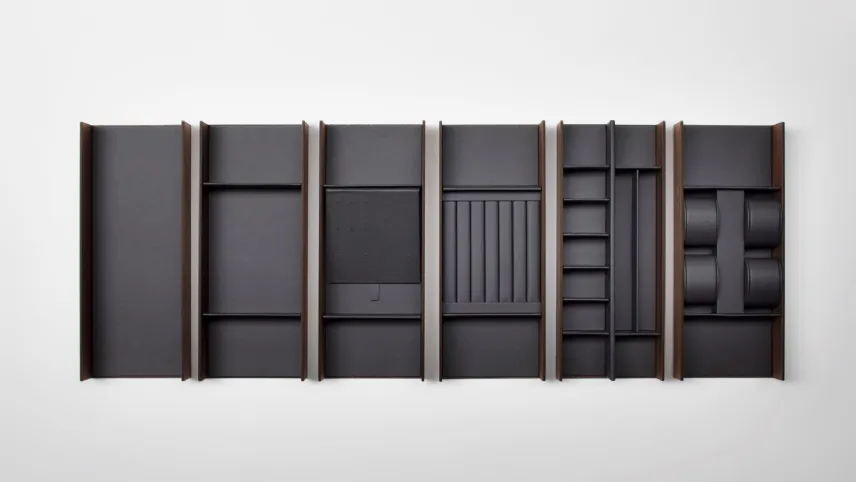 Falper: divisorio per cassetti in ecopelle