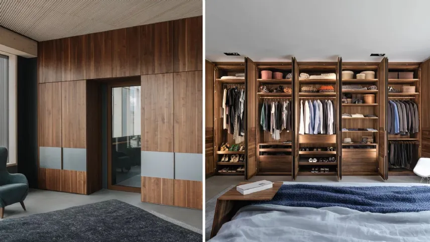 Armadio in legno massello di Team 7